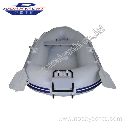 Black Foldable Inflatable Pontoon Boats